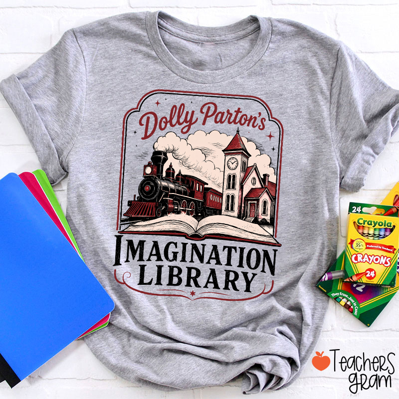 Dolly Parton's Imagination Library Teacher T‑Shirt