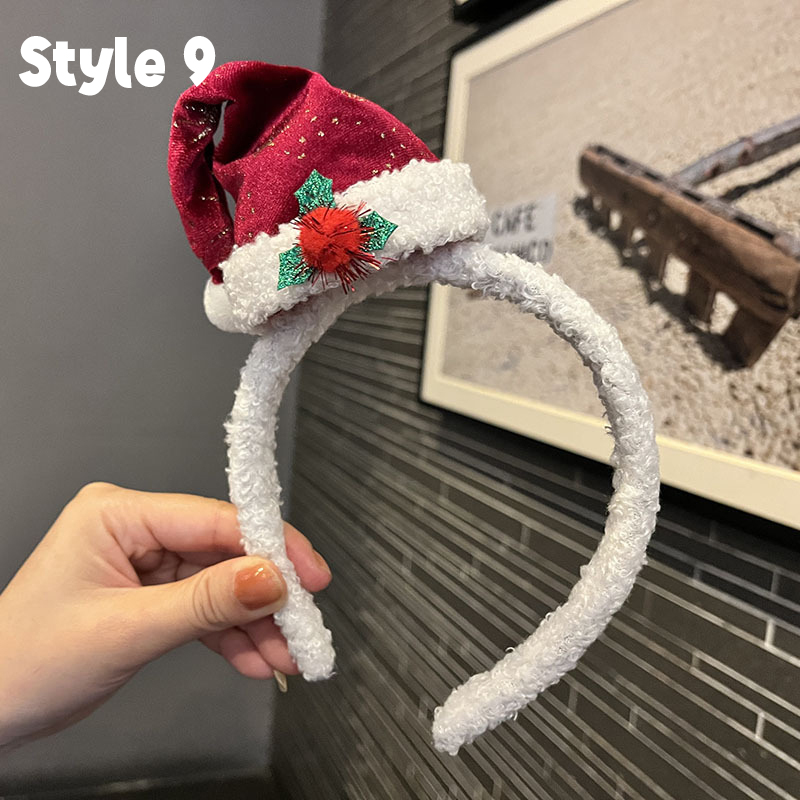 Christmas Hat Teacher Hair Clips