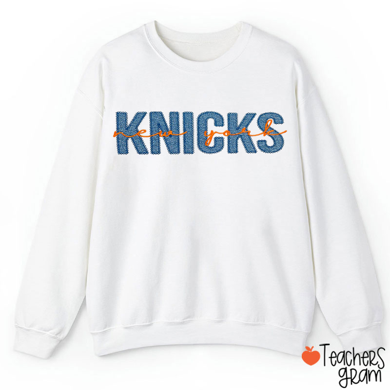 Personalized Embroidered Mascot And  College University Teacher Sweatshirt