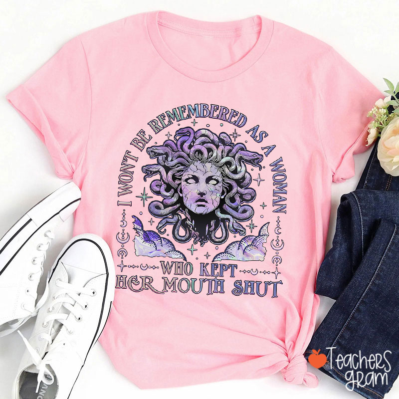 Medusa Feminist Teacher T-Shirt