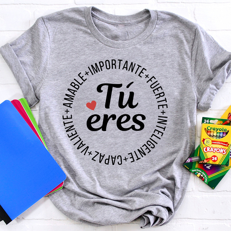 La Salud Mental Teacher T-Shirt