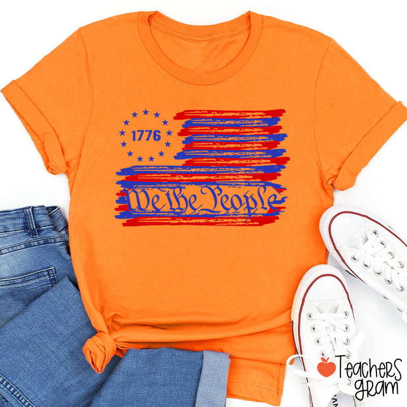 We The People Teacher T-Shirt