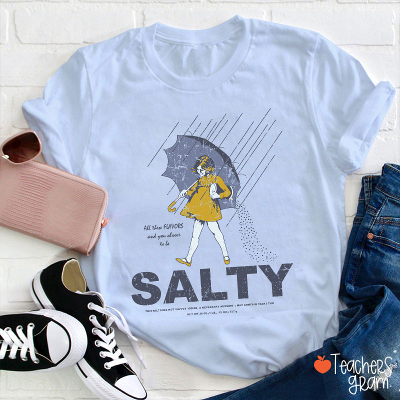 Salty Girl Teacher T-Shirt