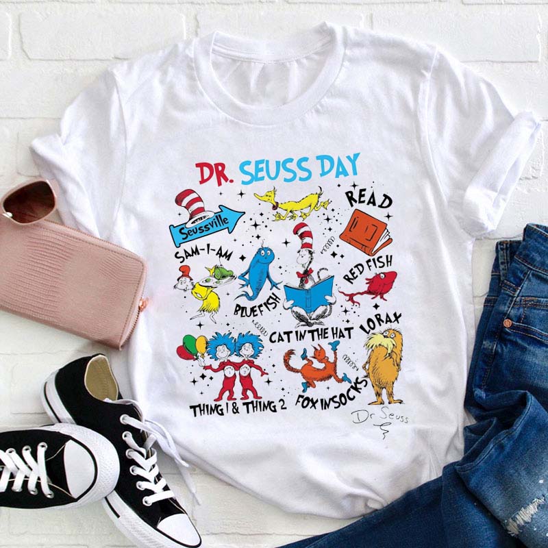 A Day Of Reading Teacher T-Shirt