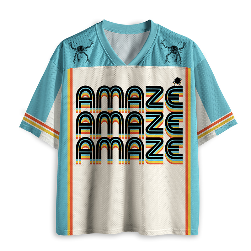 Amaze Rocky Rainbow Teacher Mesh Jersey