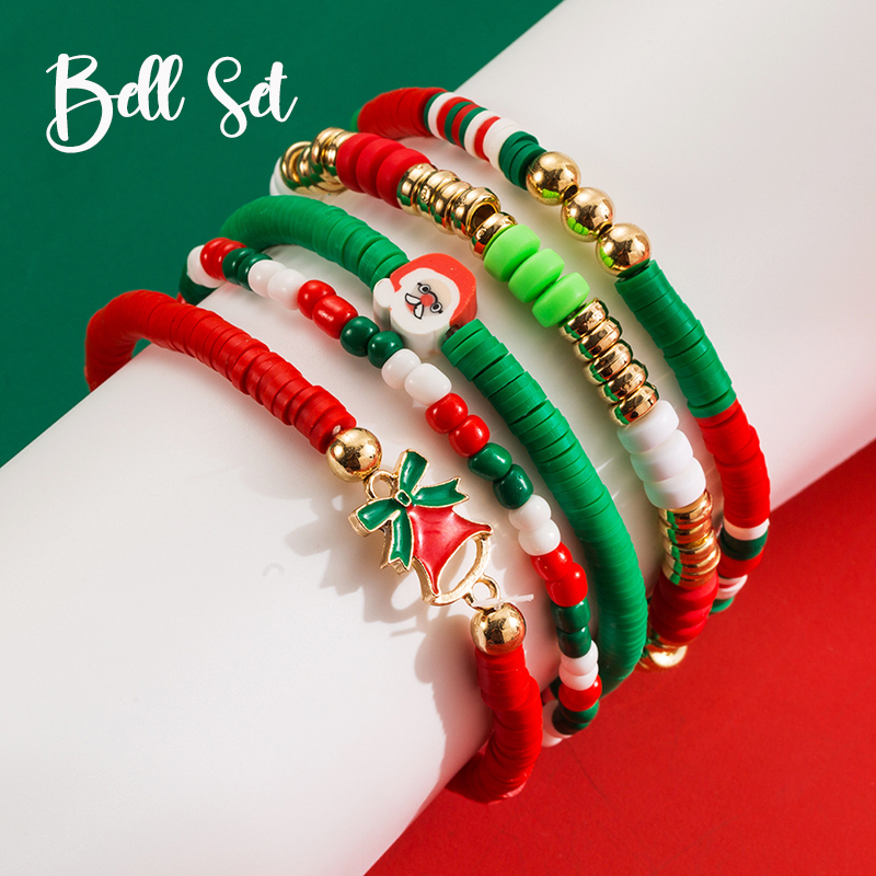 Reindeer Bell Metal Bracelet