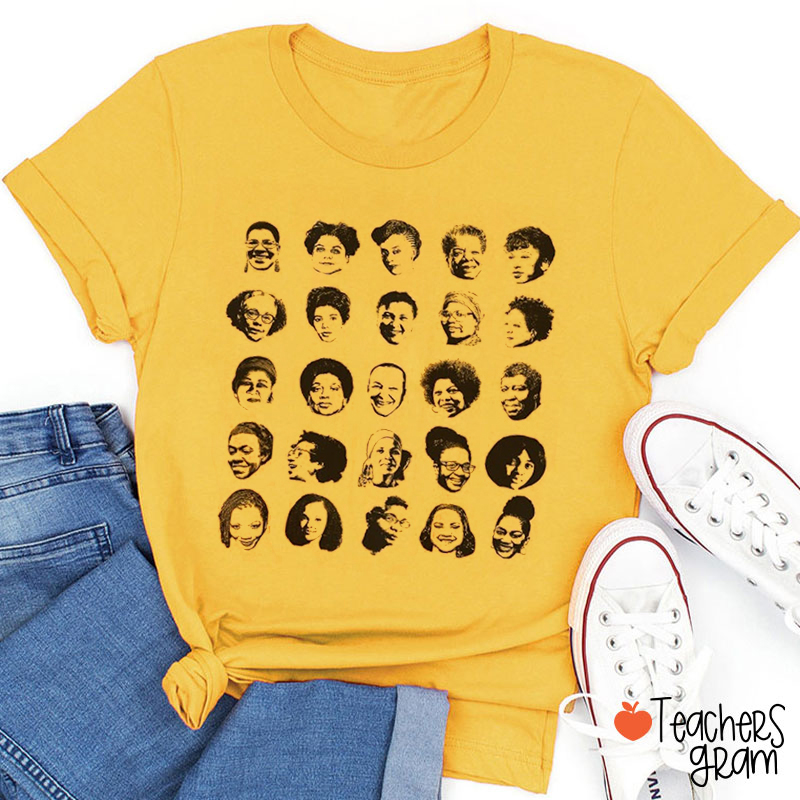 Black Women Writers Teacher T-Shirt
