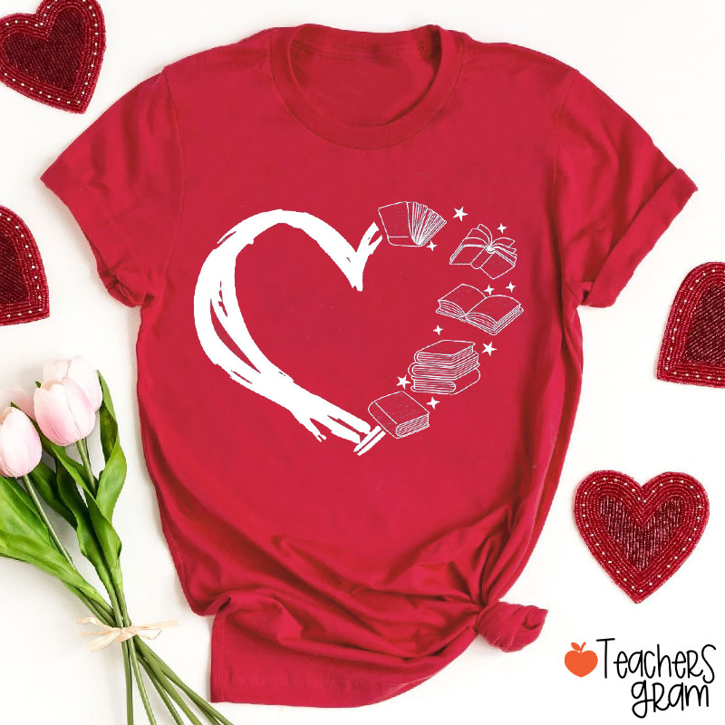 Book Lover Teacher T-Shirt