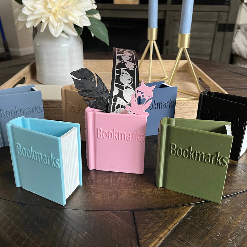 Book Shaped Bookmark Pencil Holder