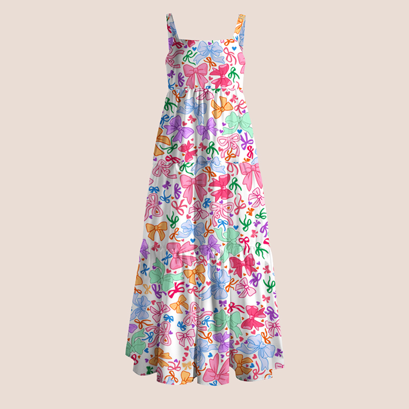 Coquette Bow Teacher Slip Dress