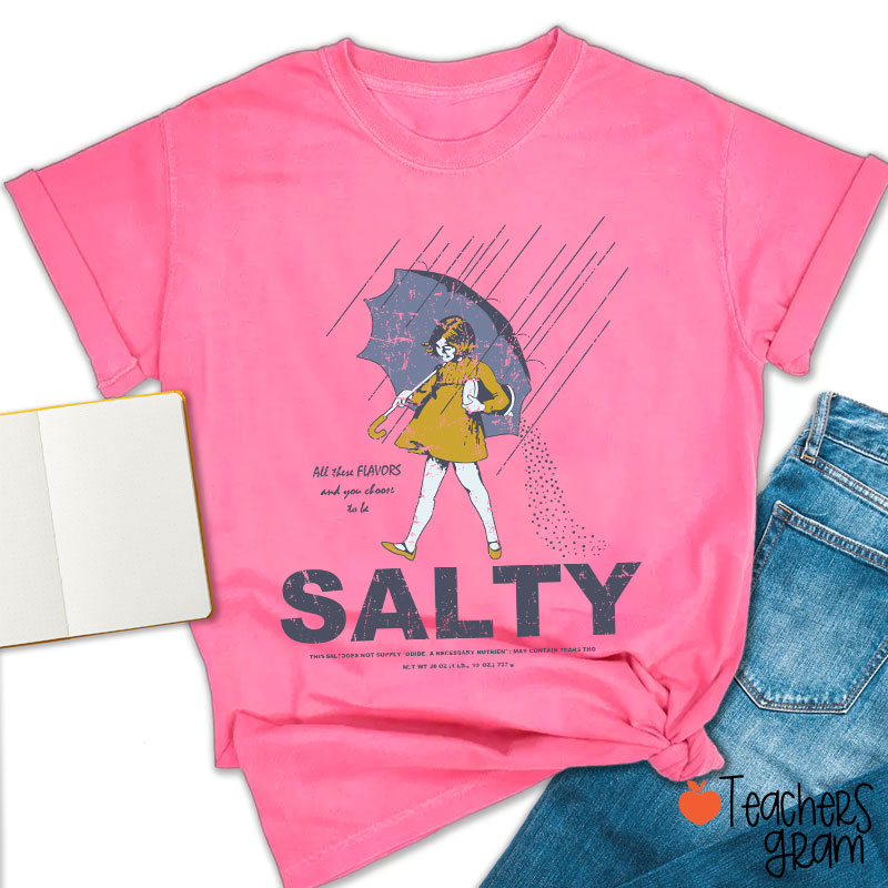 Salty Girl Teacher T-Shirt