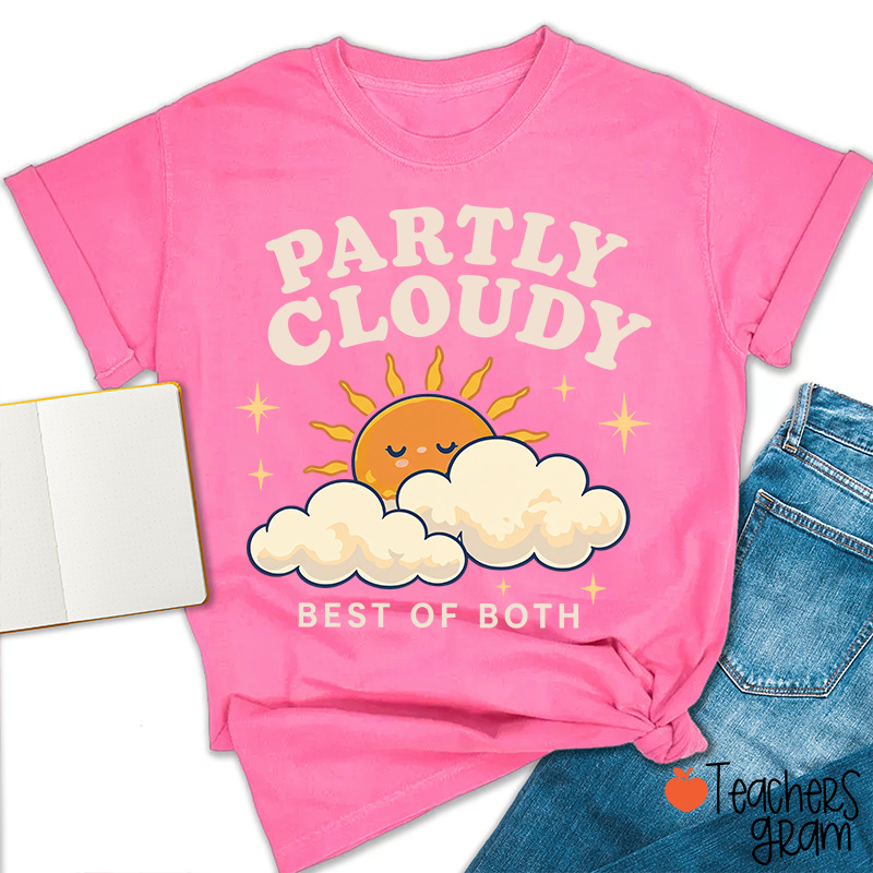 Personalized Weather Vibes Collection Teacher T-Shirt