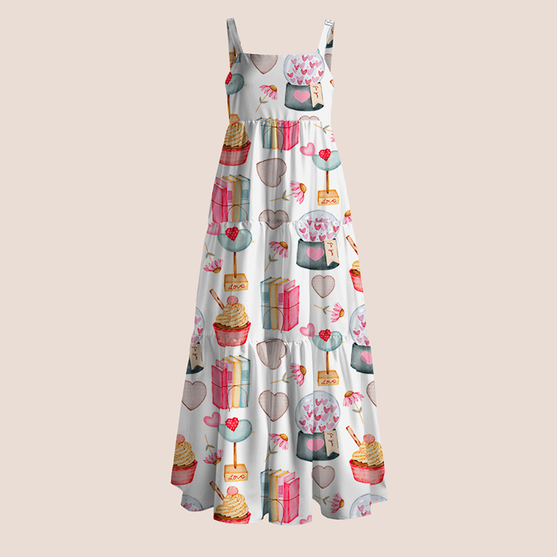 Crystal Ball Cupcakes Teacher Slip Dress