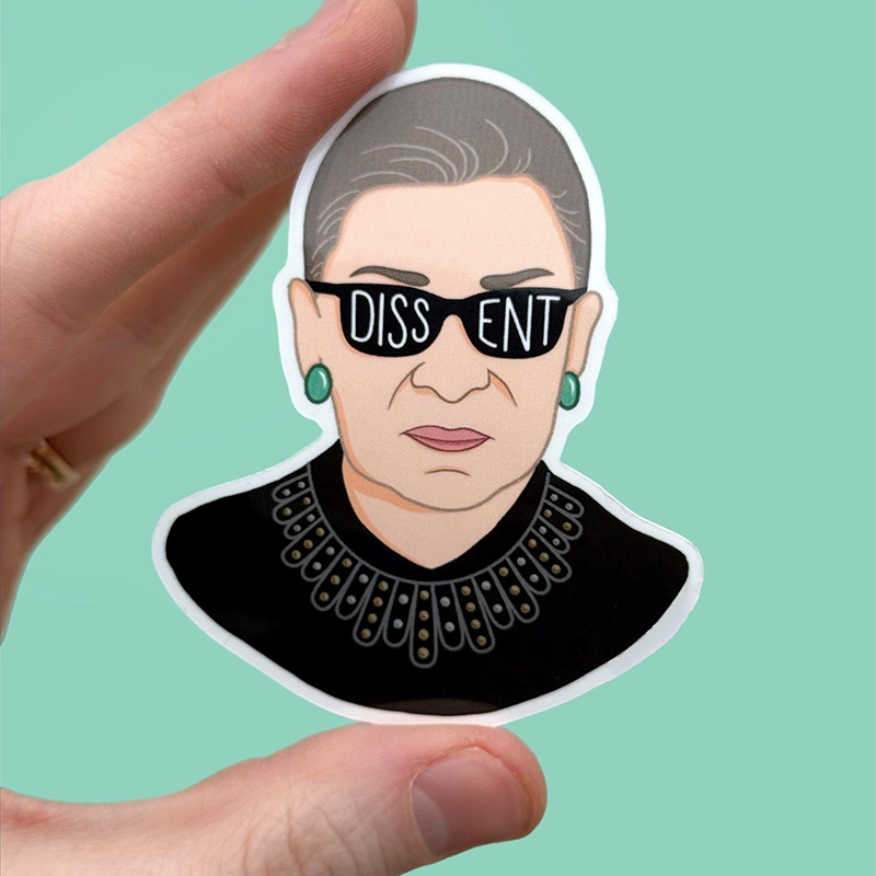 Dissent Teacher Stickers