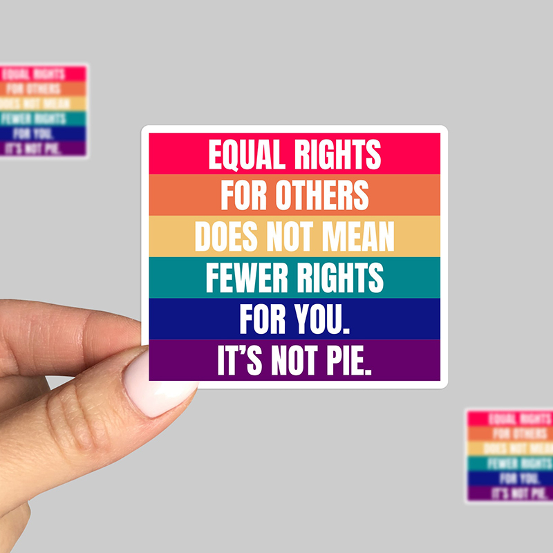 Equal Rights For Others Teacher Stickers