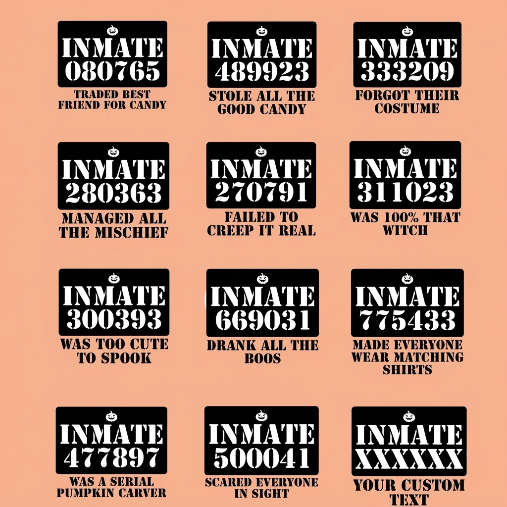 Personalized Sports Inmate Halloween Jersey Teacher Two Sided T-Shirt