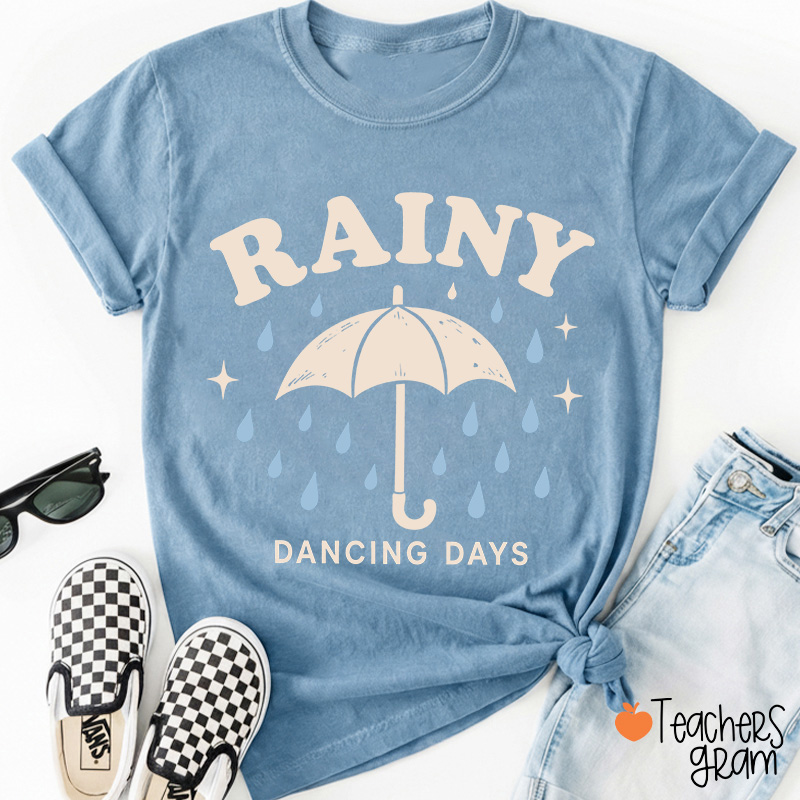 Personalized Weather Vibes Collection Teacher T-Shirt