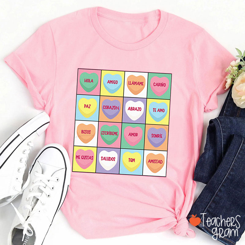 Hola Amigo Llámame Cariño Spanish Teacher T-Shirt
