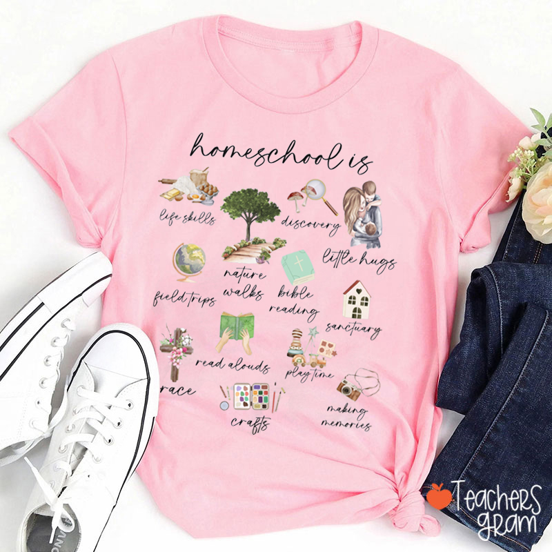 Homeschool Is Teacher T-Shirt