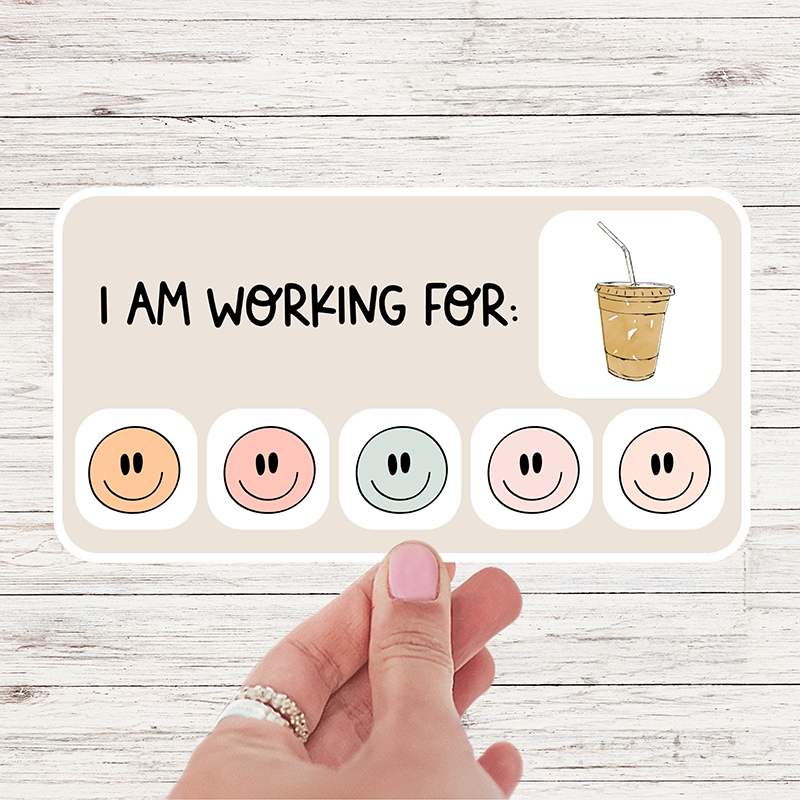 I Am Working For Coffee Stickers