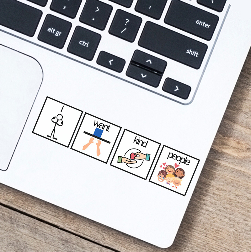 I Want Kind People Teacher Stickers