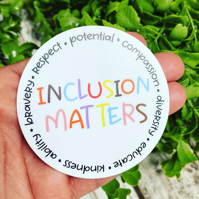 Inclusion Matters Teacher Stickers
