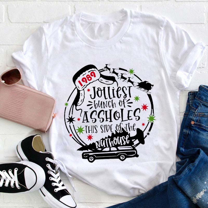 Jolliest Bunch Of Assholes Teacher T-Shirt