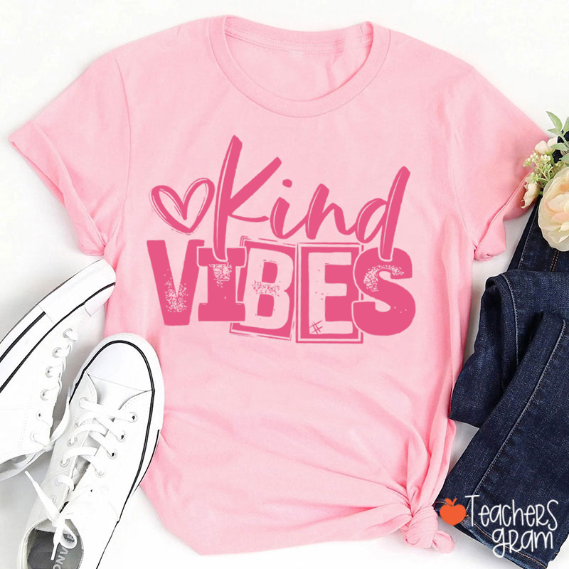Kind Vibes Teacher T-Shirt