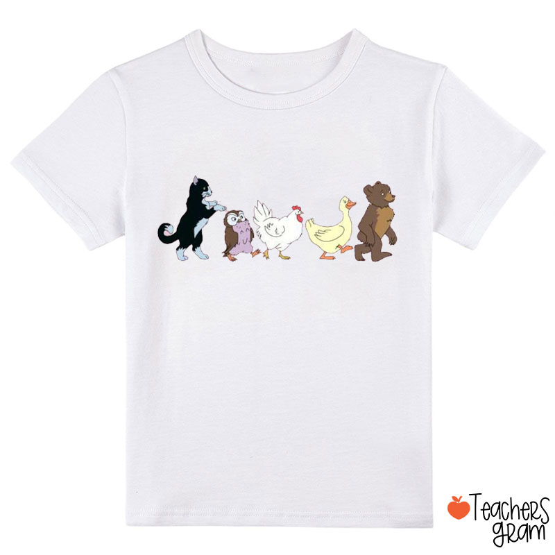 Little Bear Animal Friends Class T-Shirt