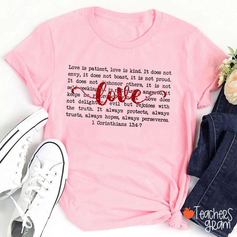 Love Is Teacher T-Shirt