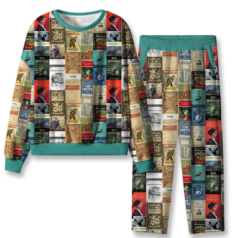 Masterpiece Literature Teacher Flannel Pajama Set