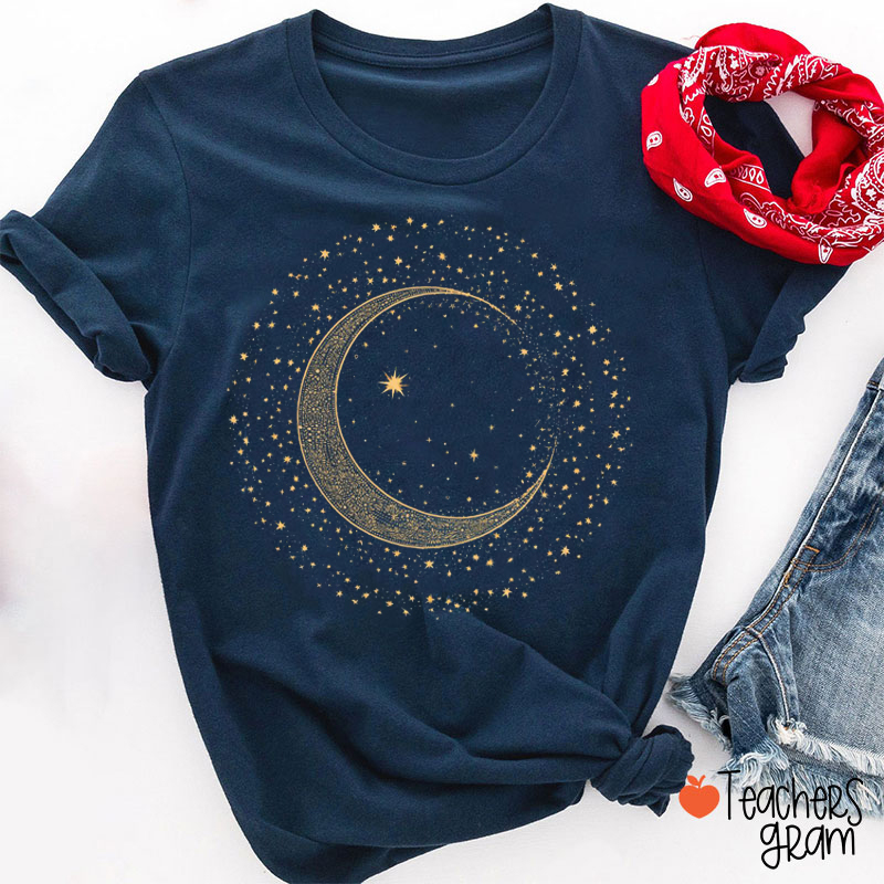 Moon Phase Astrology Teacher T-Shirt