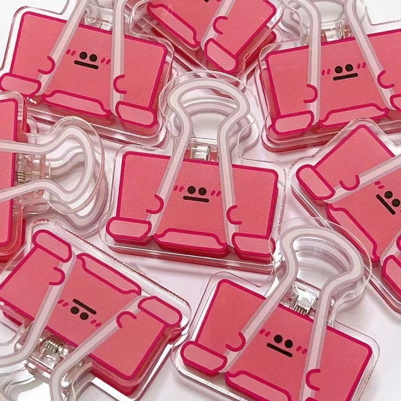 Cartoon Eye Acrylic Paper Clip