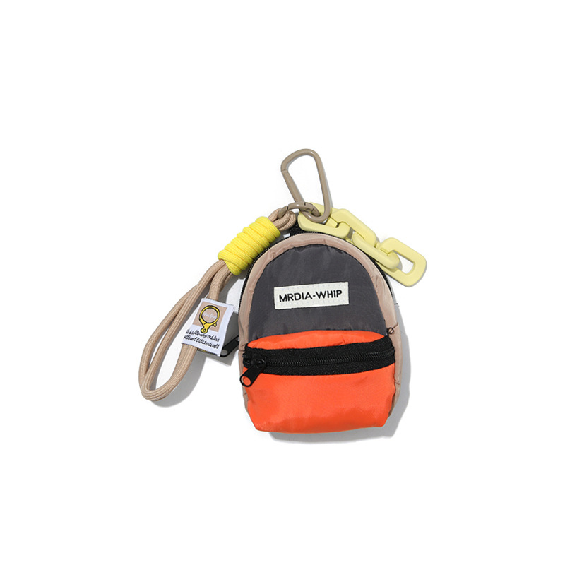 Dopamine Macaron Backpack Teacher Keychain
