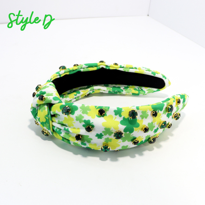 Lucky Shamrock Teacher Headband
