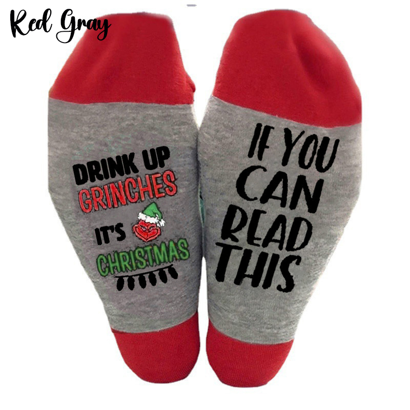 Smiling Ghost Face Teacher Socks