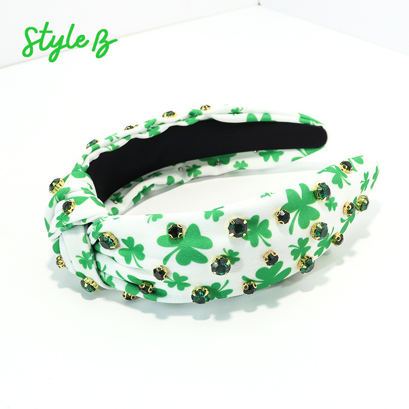 Lucky Shamrock Teacher Headband