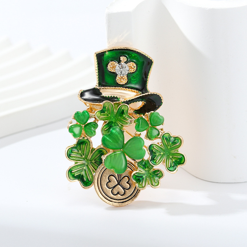 Shamrock Hat Teacher Pin