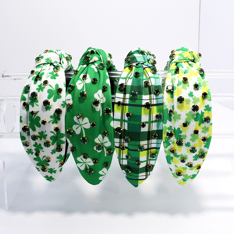 Lucky Shamrock Teacher Headband