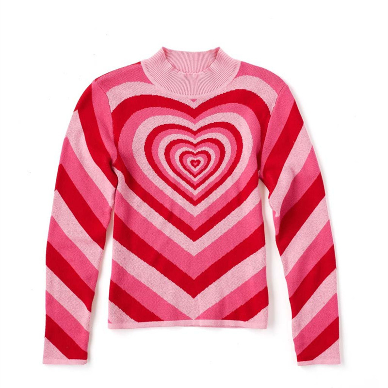 Heart Valentine's Day Teacher Rattle Sweatshirt