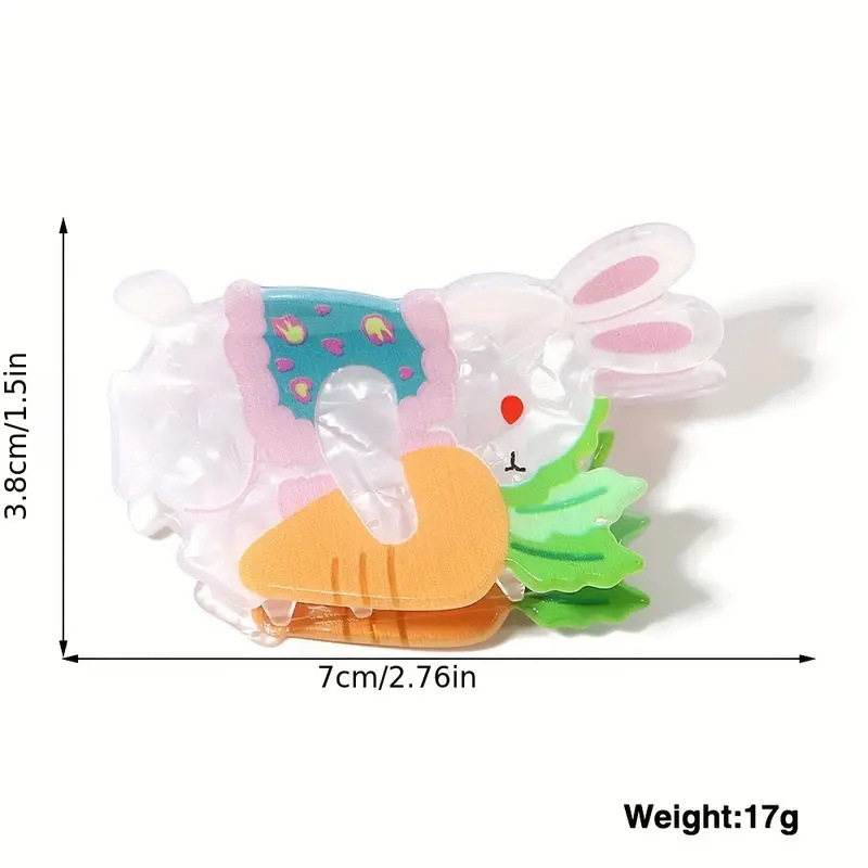 Easter Bunny Teacher Hair Clips