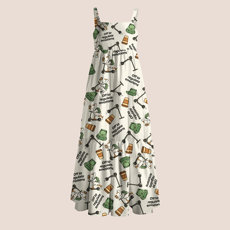 Off To Regulate Emotions Teacher Slip Dress