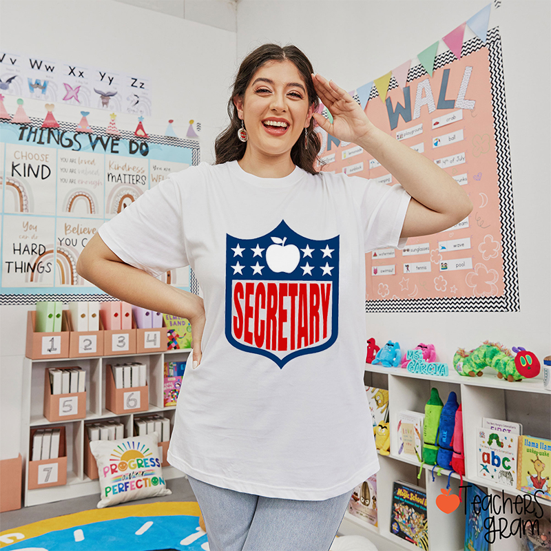 Personalized School Staff Teacher T-Shirt