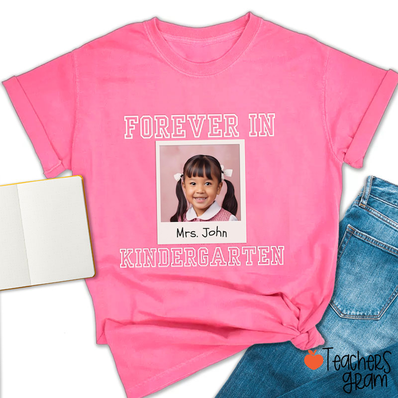 Personalized Grade And Name Forever In Teacher T-Shirt