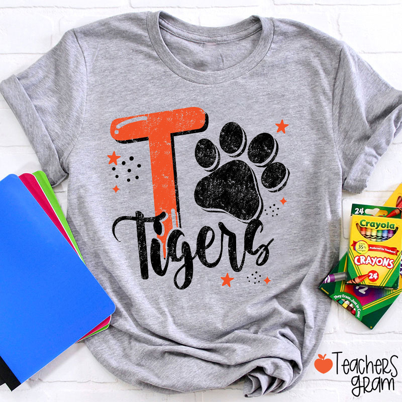 Personalized Mascot And Icons School Spirit Star Teacher T-Shirt