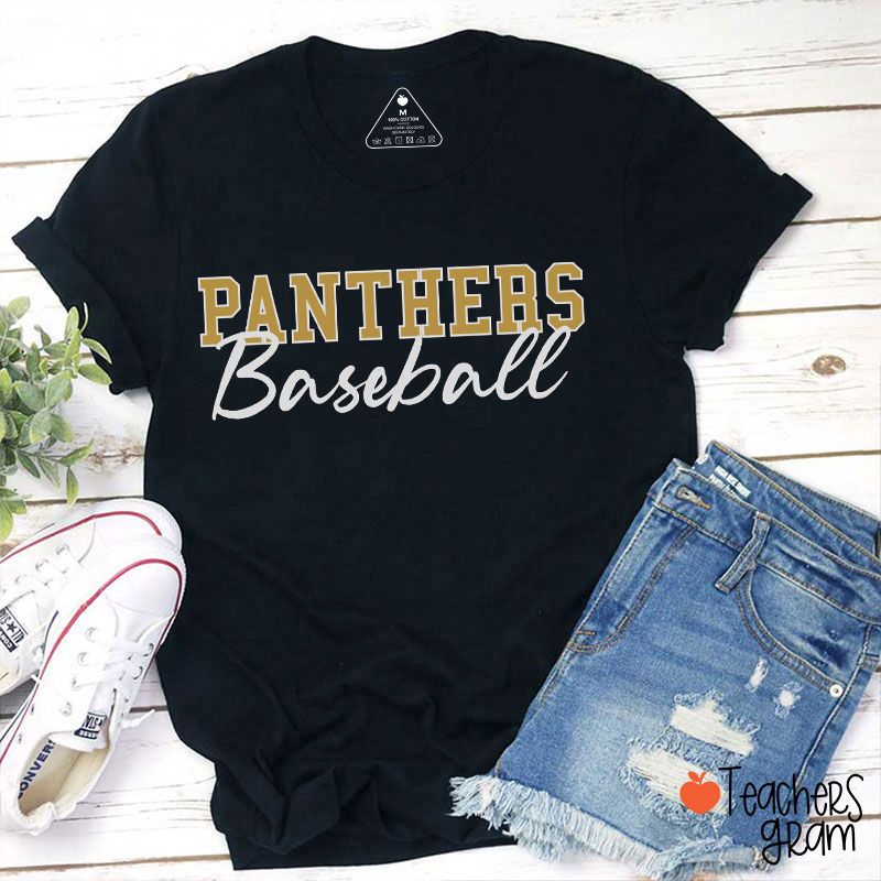 Personalized Mascot School Spirit Teacher T-Shirt