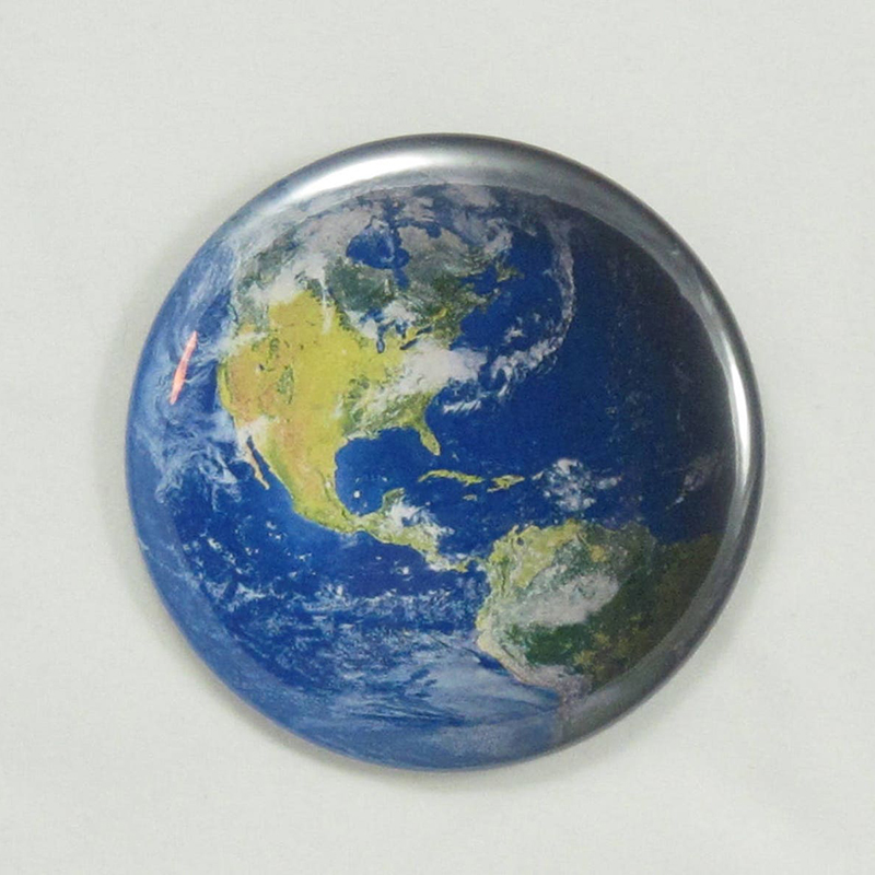 Planet Earth Teacher Pinback Button