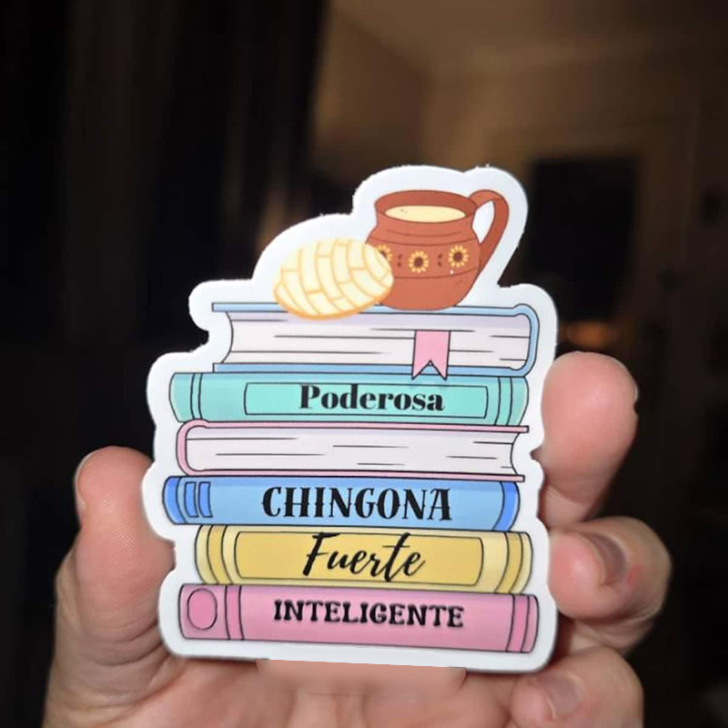 Poderosa Chingona Fuerte Inteligente Spanish Teacher Stickers