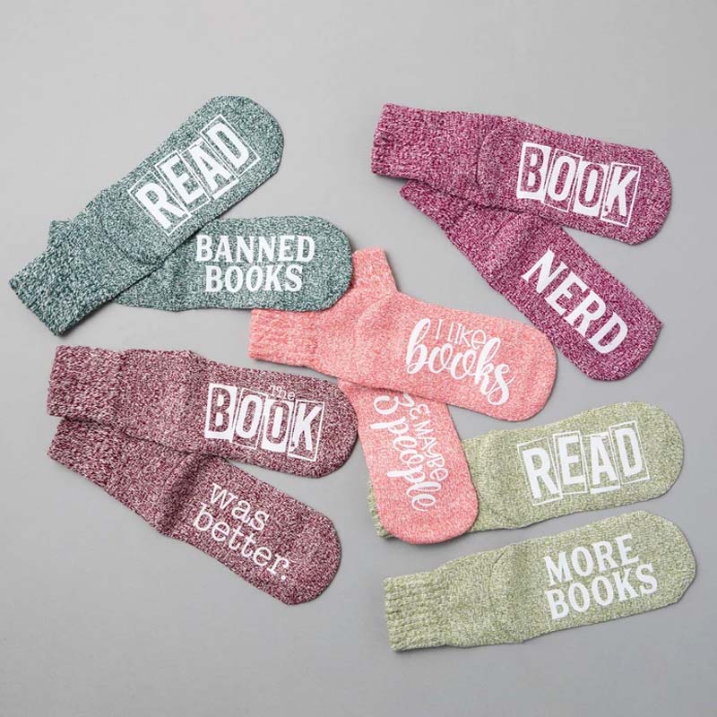 Read Books Teacher Socks