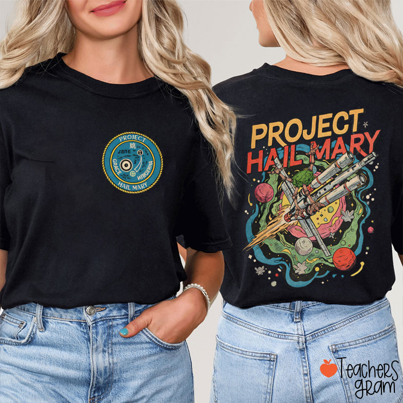 Rocky Amaze Book Lover Teacher Two Sided T-Shirt
